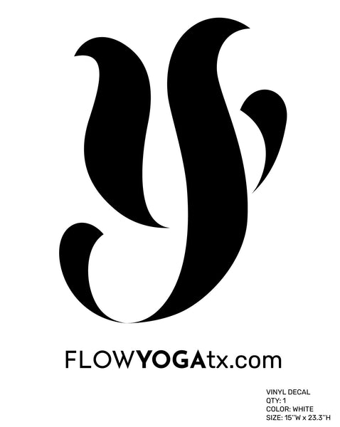 Flow Yoga - Decal