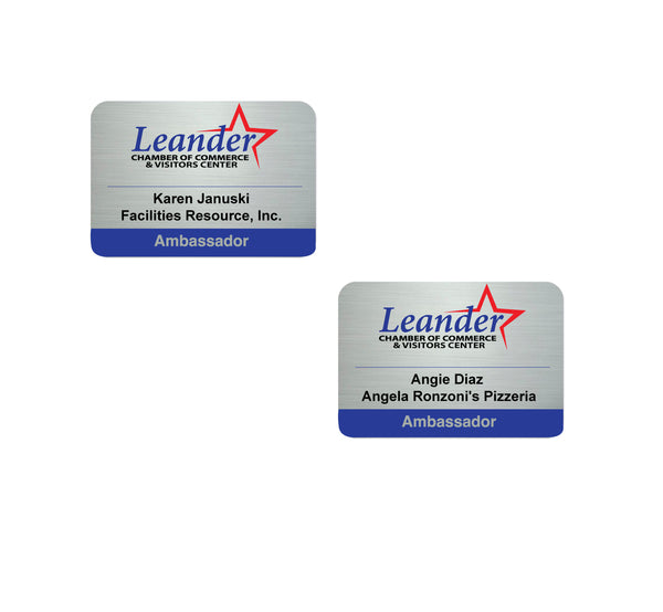 Leander Chamber of Commerce - Name Tag