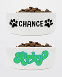 Ceramic Pet Bowl - 6" Wide
