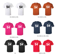 105 T-shirts for Sam Say - Need by Jan 26th