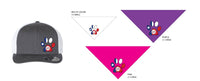 20 Bandanas and 2 hats for Susan Peters