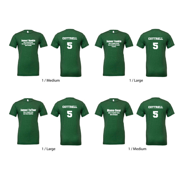 4 Custom T-shirts - Need before September 9