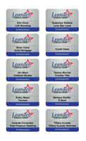 10 Name Tags for Leander Chamber of Commerce